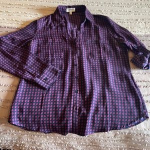 Express button up blouse